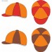 Potah na přilbu pro jezdce-oranžovomango
