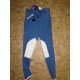 Dětské jezdecké kalhoty,rajtky v barvě modrá/krémová a ve velikosti 164cm