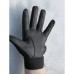 Unisex jezdecké pánské i dámské  rukavice, elastické  v kombinaci s umělou kůží  v černo šedé barvě.