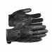Jezdecké rukavice kožené v černé barvě a velikosti XS
